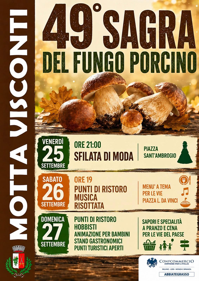 Motta Visconti Sagra fungo porcino 2026 locandina_SITO Motta Visconti Sagra fungo porcino 2026 locandina_SITO